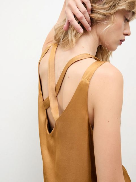 Answear.LAB bluzka damska kolor brązowy gładka - zdjęcie produktu nr 1