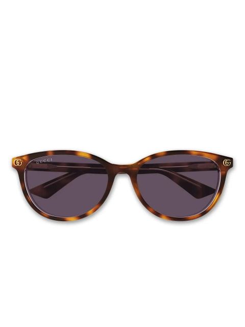 Gucci Eyewear tortoiseshell sunglasses - Brown - zdjęcie produktu nr 1