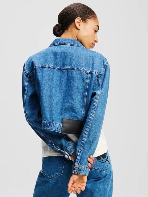 Karl Lagerfeld kurtka jeansowa IKON