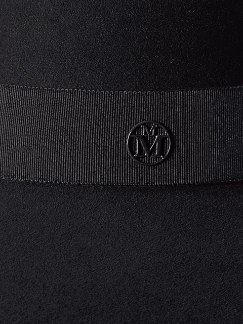 Maison Michel Blanche fur felt hat - Black - zdjęcie produktu nr 2