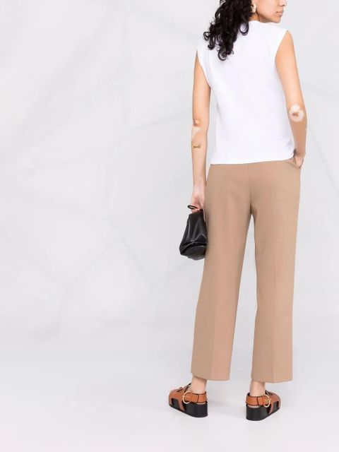 LouLou de Saison Brani sleeveless T-shirt - White