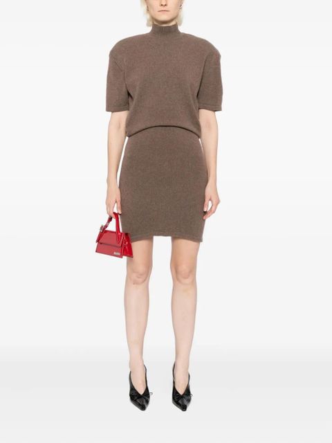 Jacquemus Robe maille castagna dress - Brown - zdjęcie produktu nr 2