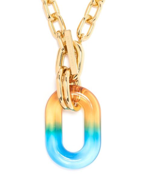 Rabanne chain-link pendant necklace - Gold - zdjęcie produktu nr 1