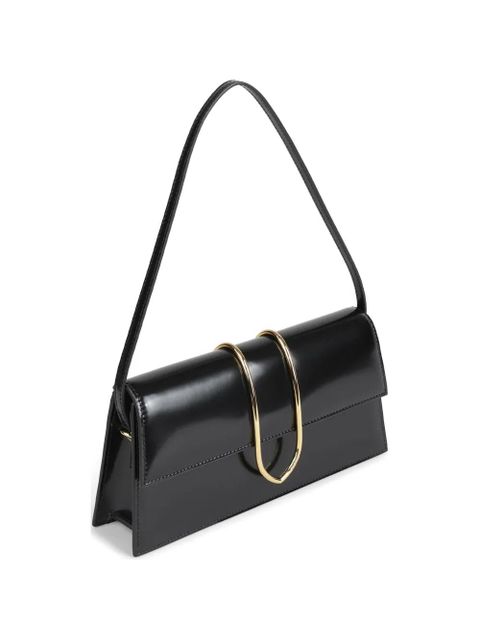 Jacquemus metal flap shoulder bag - Black - zdjęcie produktu nr 1