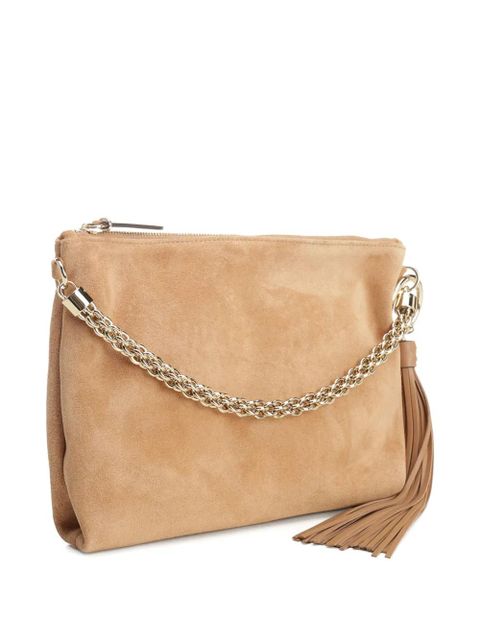 Jimmy Choo Callie clutch bag - Brown