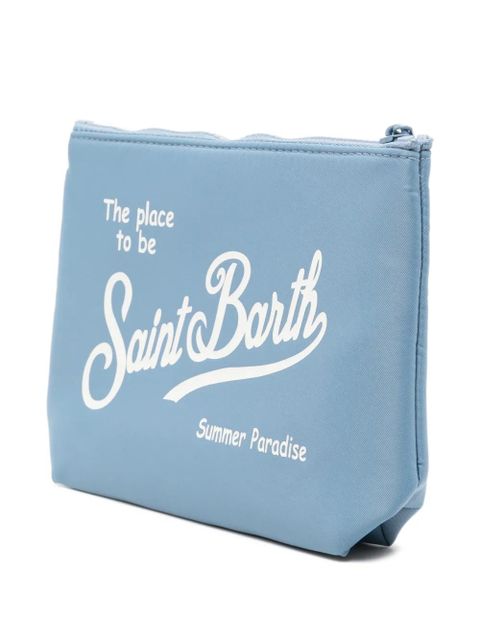 MC2 Saint Barth Aline zip clutch bag - Blue