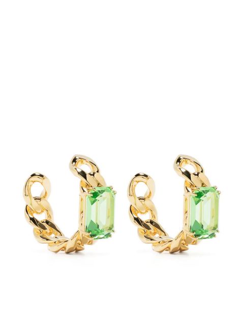 Swarovski Millenia hoop earrings - Gold - zdjęcie produktu nr 1