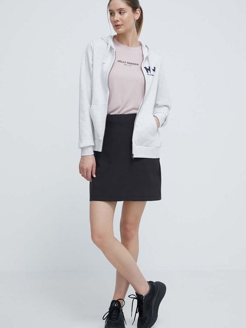 Helly Hansen spódnica kolor czarny mini prosta 34375 - zdjęcie produktu nr 2