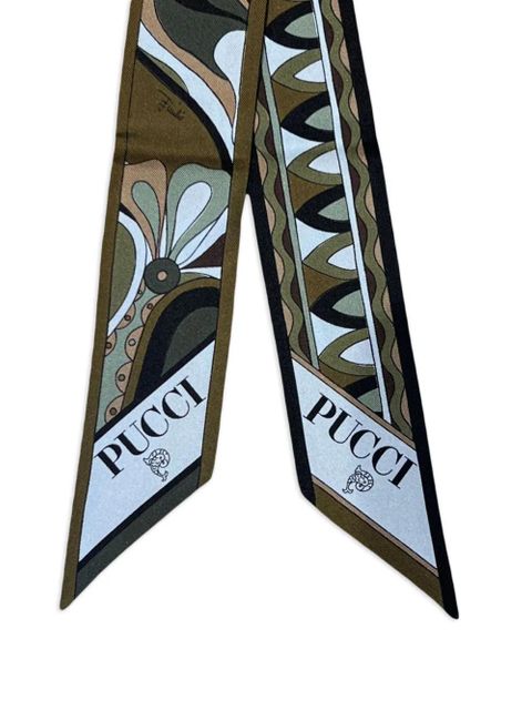 PUCCI floral bandeau - Brown - zdjęcie produktu nr 2
