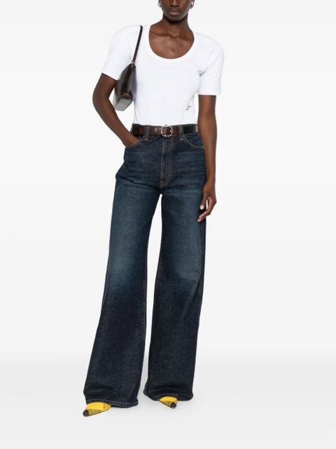 Jacquemus short sleeve body - White