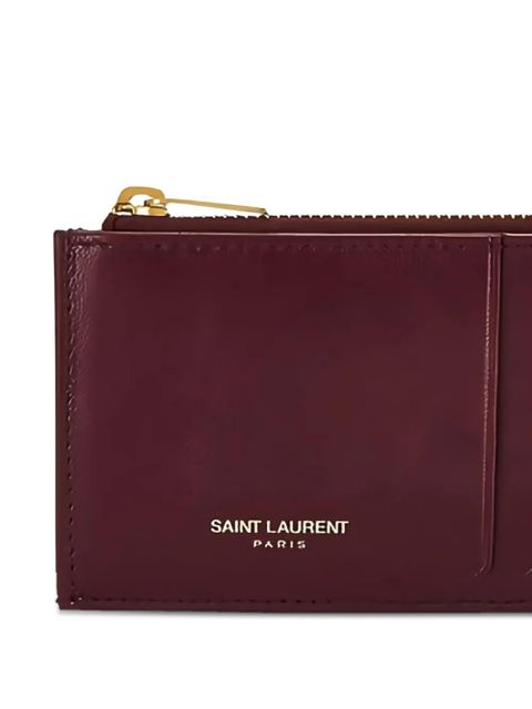 Saint Laurent zip-fastening wallet - Red - zdjęcie produktu nr 2