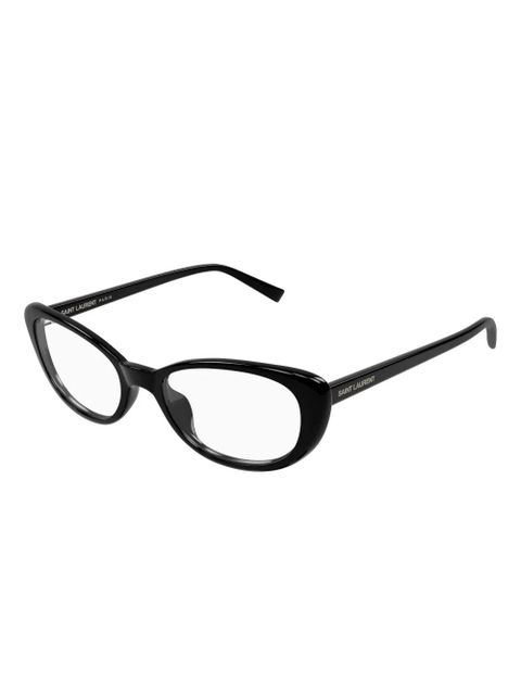 Saint Laurent Eyewear cat-eye glasses - Black - zdjęcie produktu nr 2