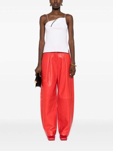 Jacquemus plissé-effect top - White - zdjęcie produktu nr 2