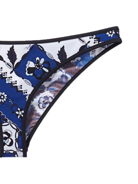 PUCCI Orchidee-print bikini briefs - Blue - zdjęcie produktu nr 2