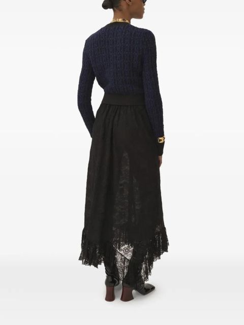 Chloé button-embellishment sweater - Blue - zdjęcie produktu nr 2