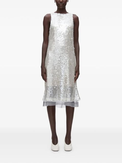3.1 Phillip Lim sequin-embellished midi dress - White