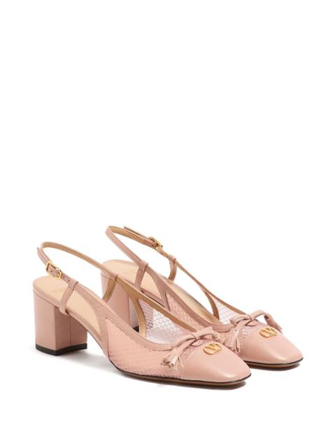 Valentino Garavani Valet Du Roi tassel-detail pumps - Pink - zdjęcie produktu nr 2