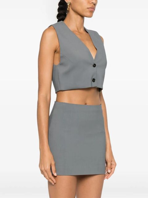 Nanushka Suree vest - Blue - zdjęcie produktu nr 2