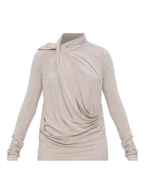 ENTIRE STUDIOS draped cowl-neck top - Neutrals - zdjęcie produktu nr 1