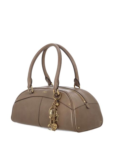 Chloé small charm tote bag - Neutrals
