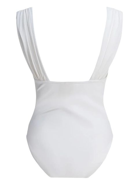 ZIMMERMANN draped swimsuit - White - zdjęcie produktu nr 2
