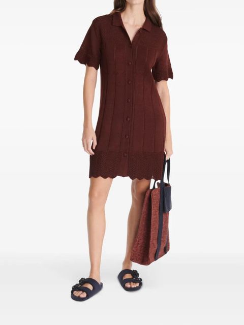 ERES Onirique mini dress - Brown - zdjęcie produktu nr 2