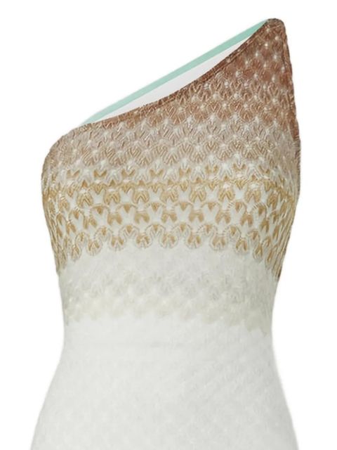 Missoni one-shoulder dress - White - zdjęcie produktu nr 2