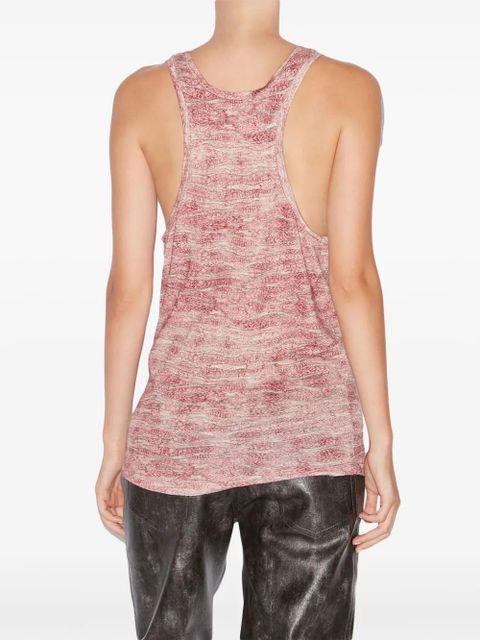 MARANT ÉTOILE Thea tank top - Red - zdjęcie produktu nr 2