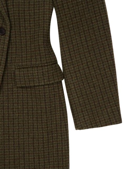 Balenciaga buttoned coat - Green