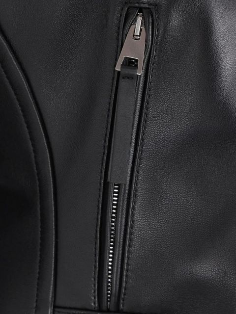 Givenchy leather biker jacket - Black