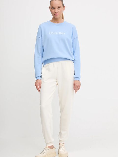 Calvin Klein Underwear bluza damska kolor niebieski z aplikacją LV00QS7514 - zdjęcie produktu nr 2