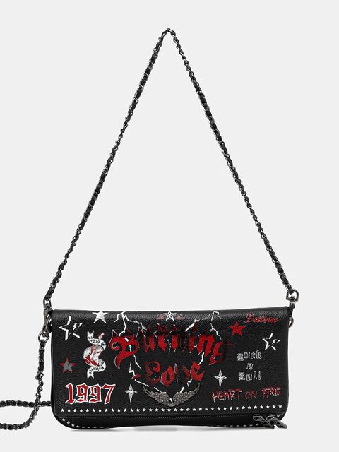 ZADIG&VOLTAIRE torebka skórzana kolor czarny LWBA04029 - zdjęcie produktu nr 1