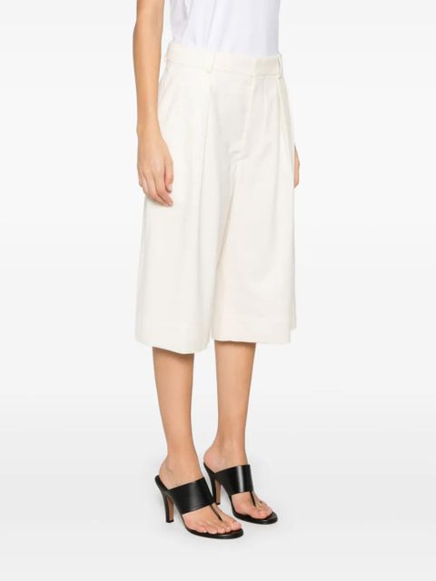 WARDROBE.NYC low-waist shorts - Neutrals