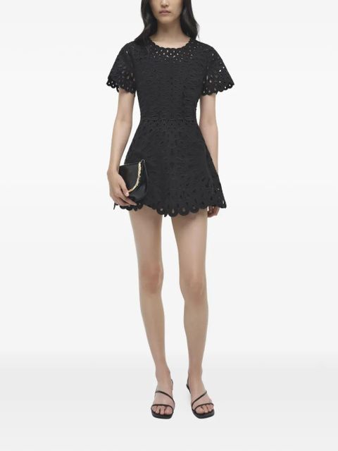 Simkhai short-sleeve mini dress - Black - zdjęcie produktu nr 2