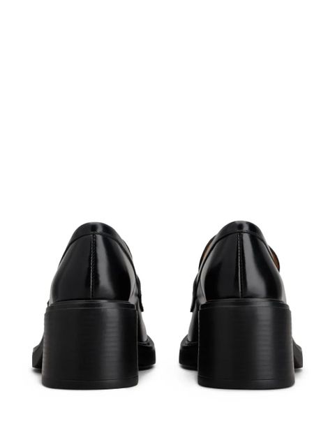 Tod's 60mm leather loafers - Black - zdjęcie produktu nr 2