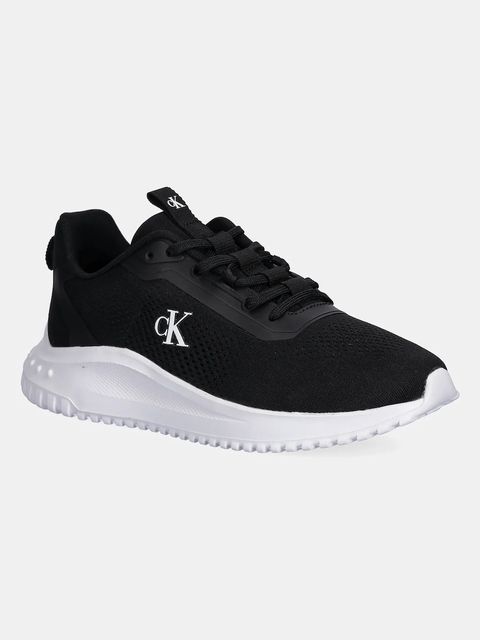 Calvin Klein sneakersy EVA RUNNER DRAWSTRING MIX MG damskie kolor czarny YW0YW01992 - zdjęcie produktu nr 1