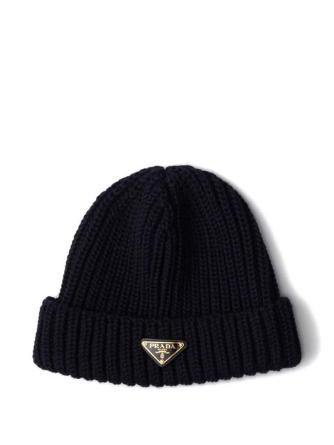 Prada wool beanie - Blue - zdjęcie produktu nr 1