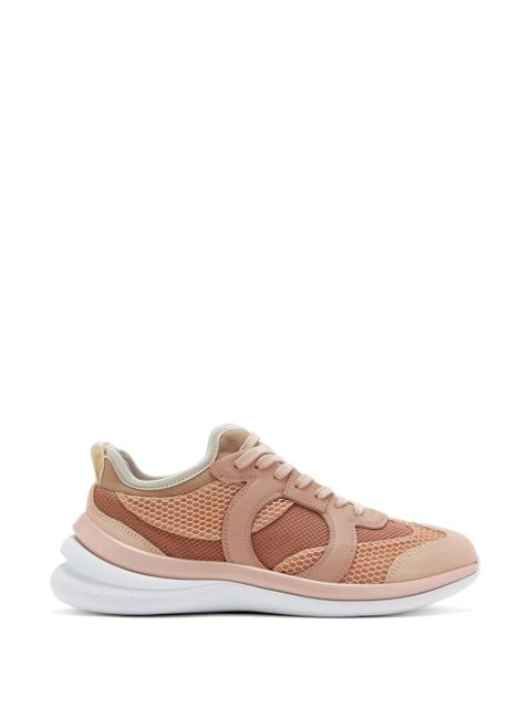 Ferragamo lace-up mesh sneakers - Pink - zdjęcie produktu nr 1