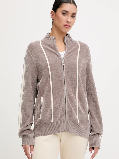 Guess bluza EMILIA damska kolor beżowy wzorzysta V5BQ09 Z1170 - zdjęcie produktu nr 1