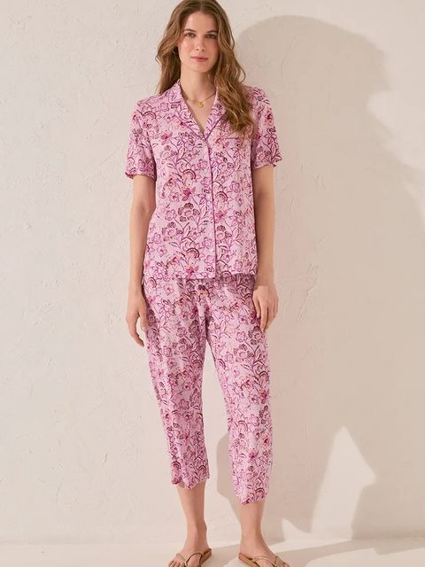 women'secret piżama damska kolor fioletowy 4859418 - zdjęcie produktu nr 1