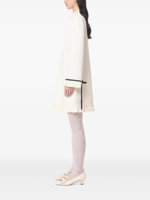 Valentino Garavani Crepe Couture mini dress - Neutrals