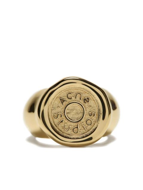Acne Studios logo ring - Gold - zdjęcie produktu nr 1