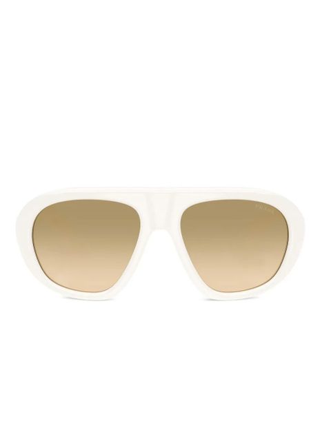 Prada Eyewear pilot-frame sunglasses - White - zdjęcie produktu nr 1