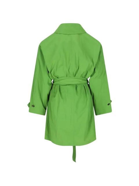 Saint Laurent belted coat - Green - zdjęcie produktu nr 2