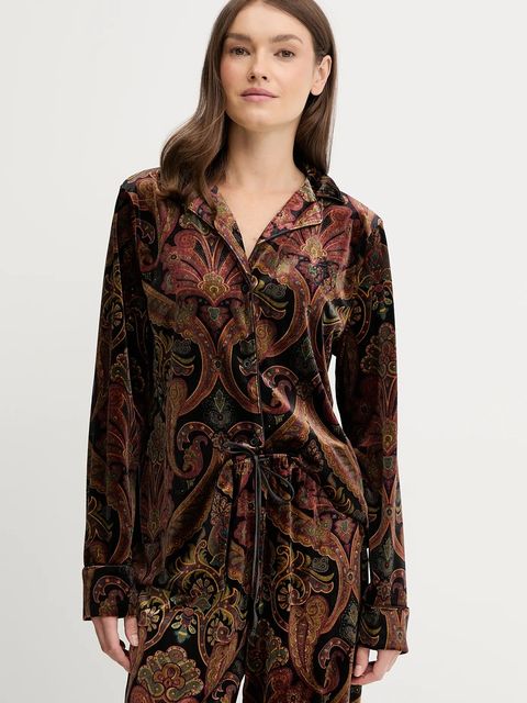 Lauren Ralph Lauren piżama damska kolor czarny ILN72463