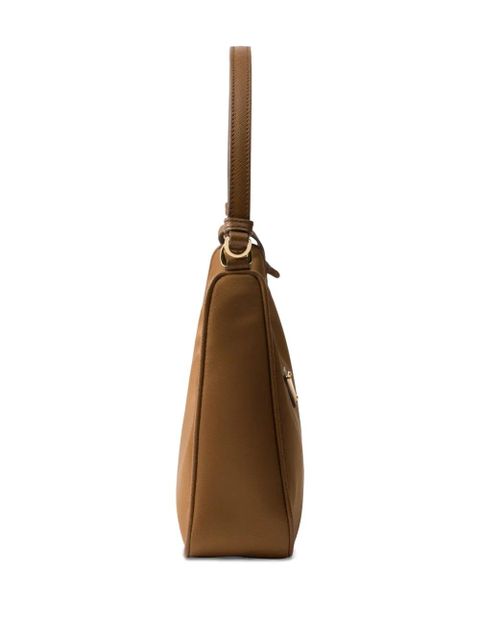 Prada mini Re-Edition shoulder bag - Brown