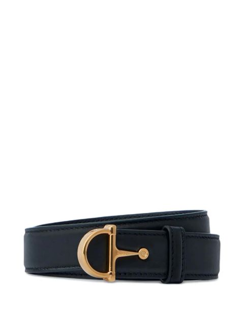 Gucci Horsebit leather belt - Black