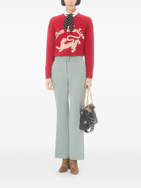 Valentino Garavani long-sleeves sweater - Red
