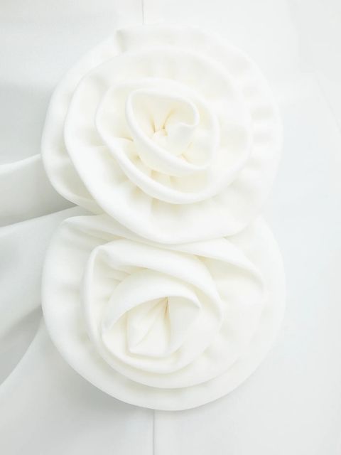 Answear.LAB spódnica kolor biały maxi prosta