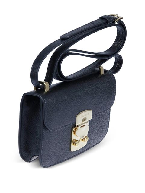 Miu Miu adjustable-length textured crossbody bag - Black